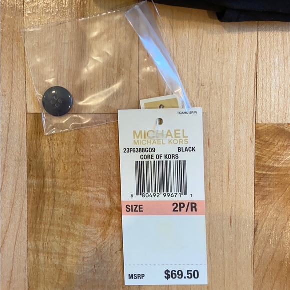 NWT Michael Kors Gramercy Fit Flare Leg Pants - Picture 9 of 12